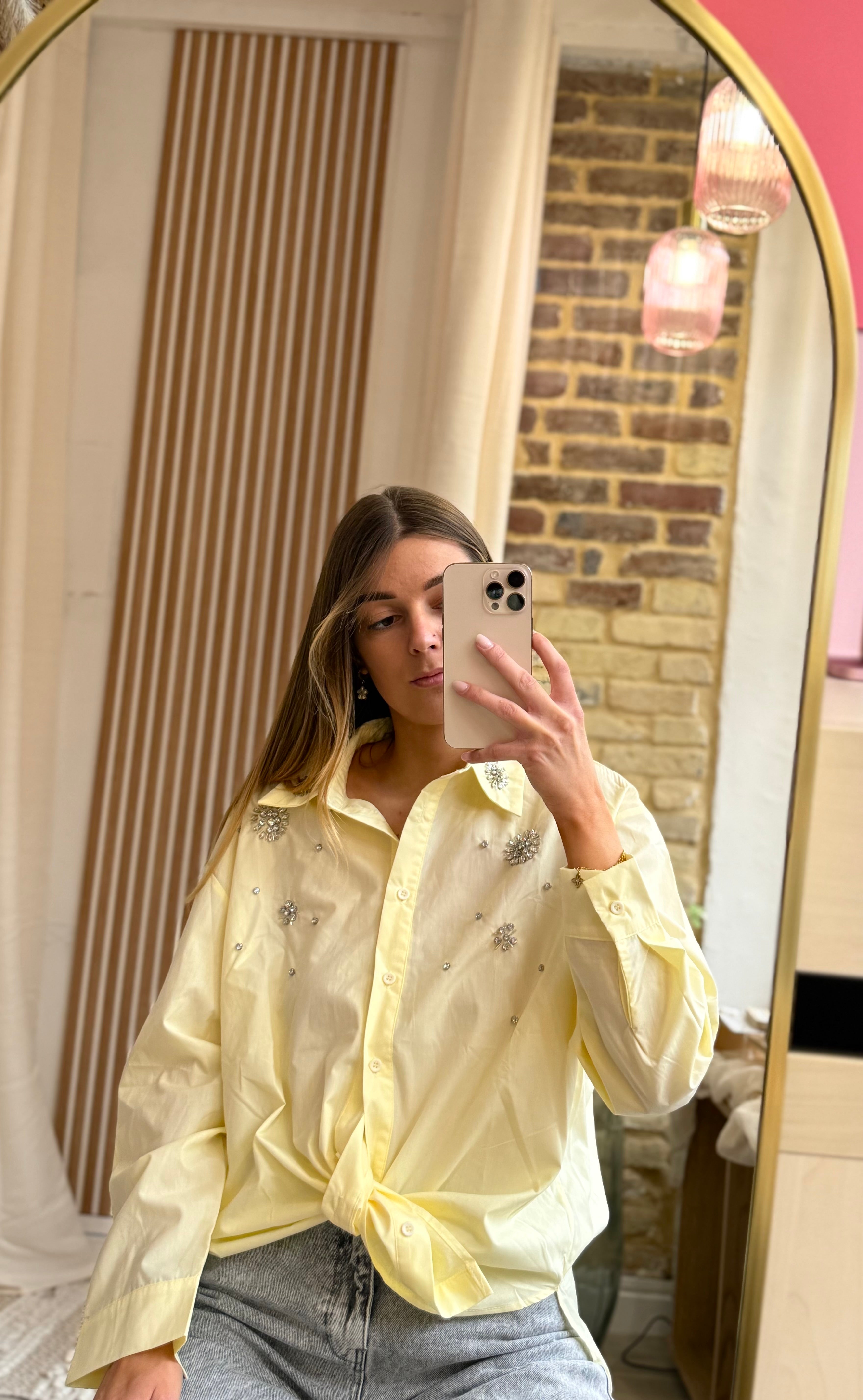 Chemise Lemon Strass