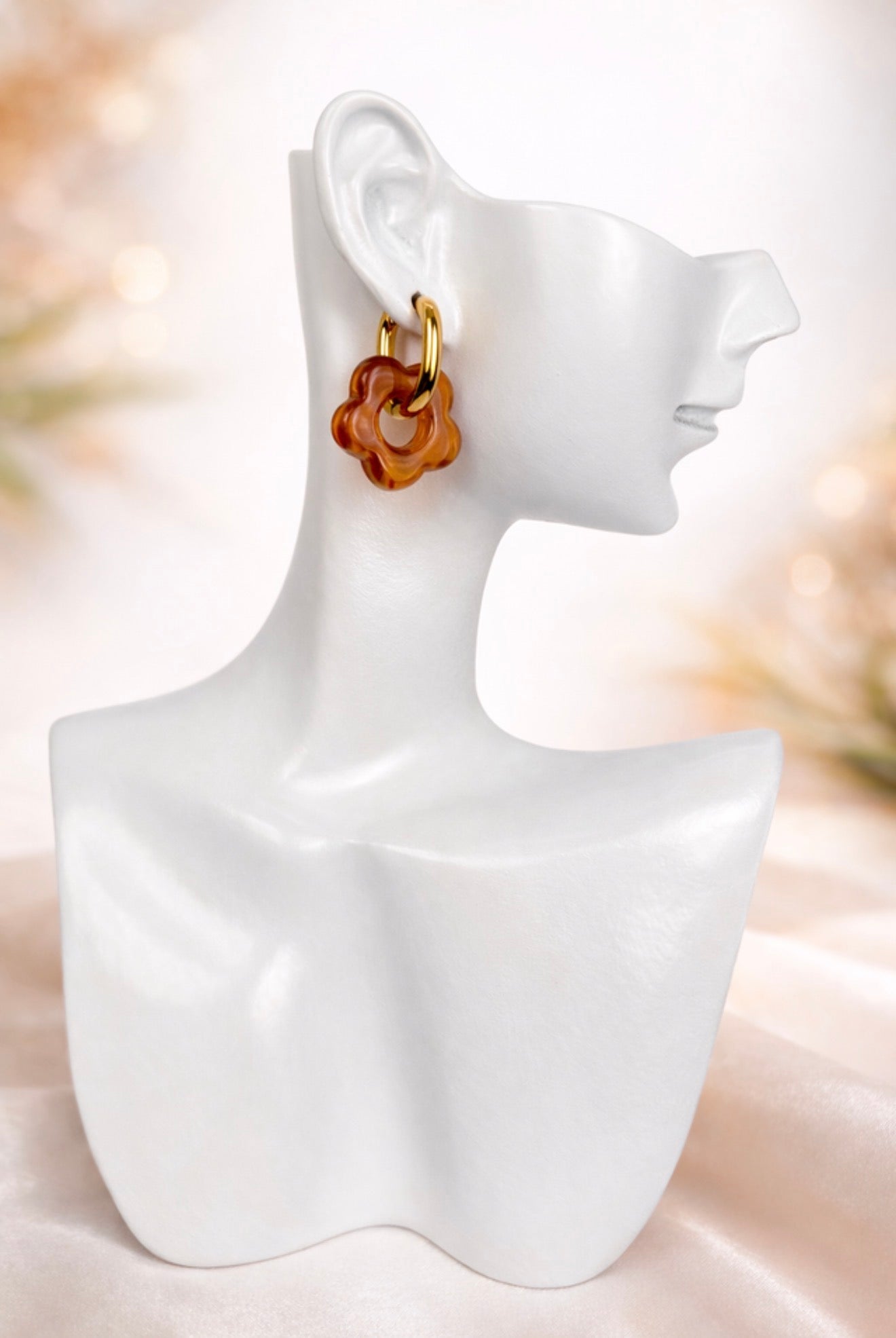 Boucles D'oreilles Flora - 10 COLORIS