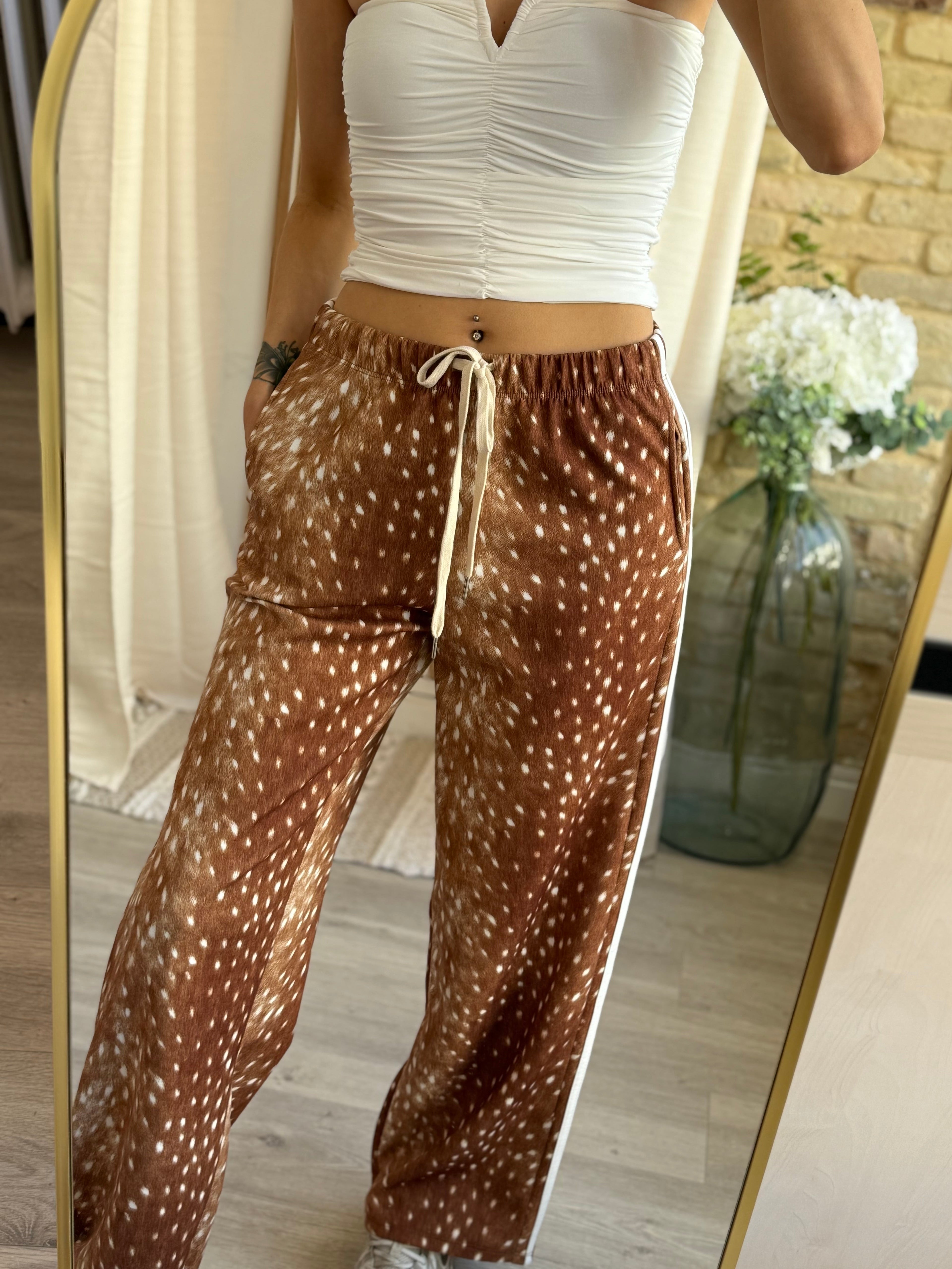 Pantalon Jogging Bichette Camel