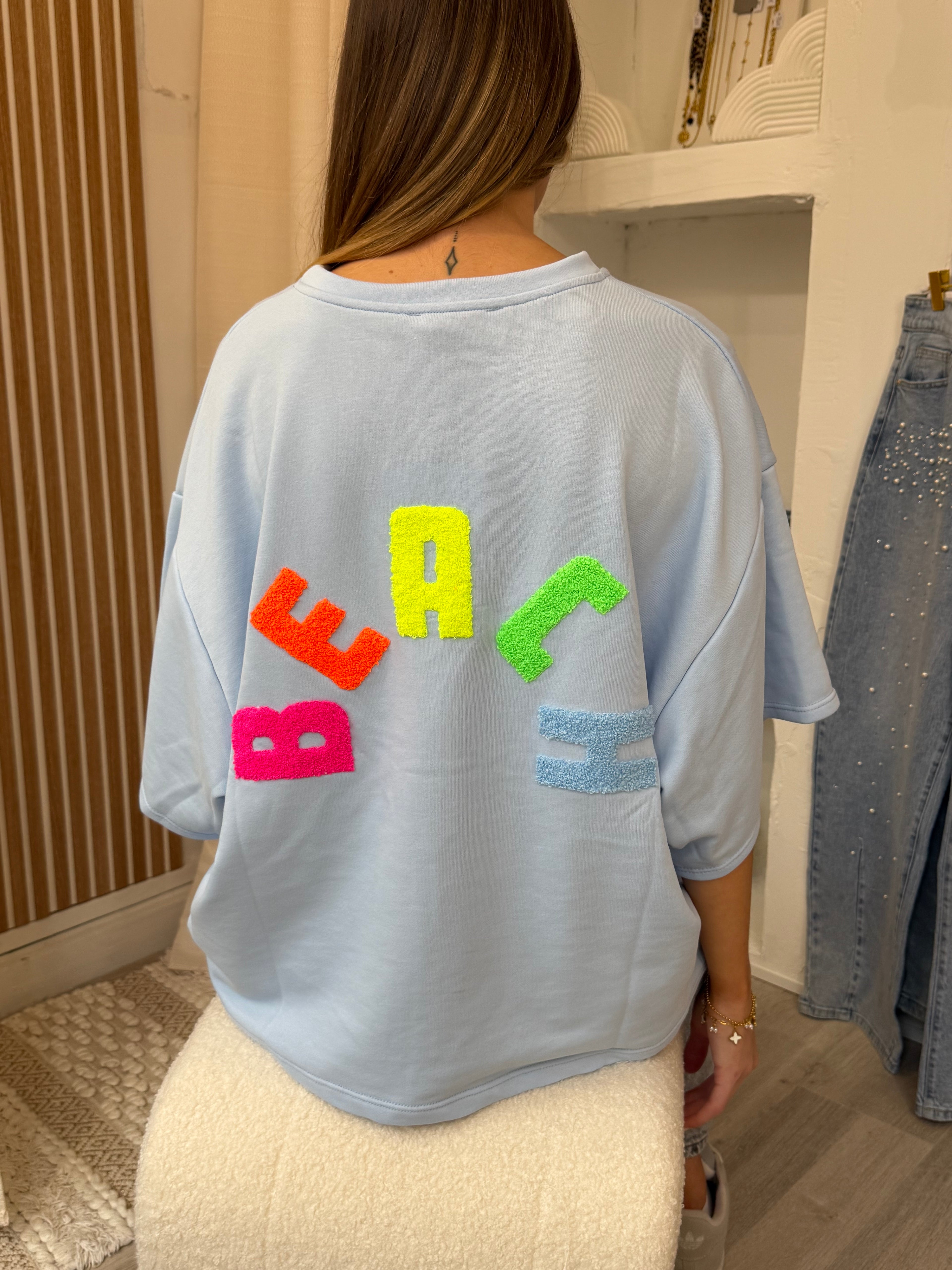 Sweat Beach Bleu Ciel