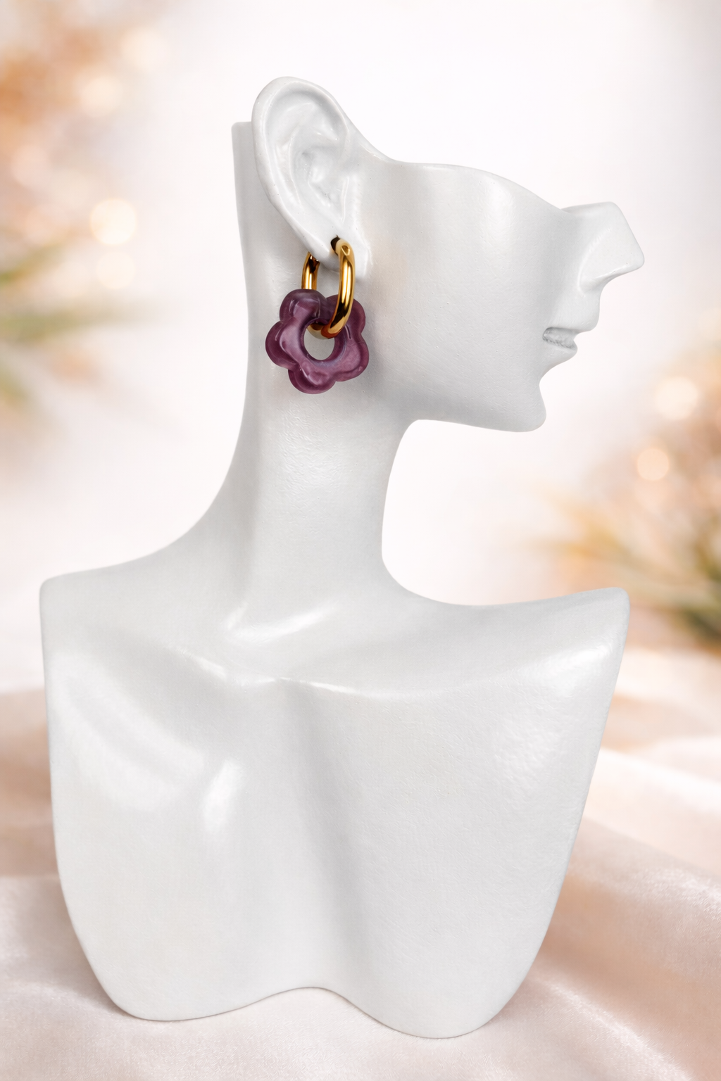 Boucles D'oreilles Flora - 10 COLORIS