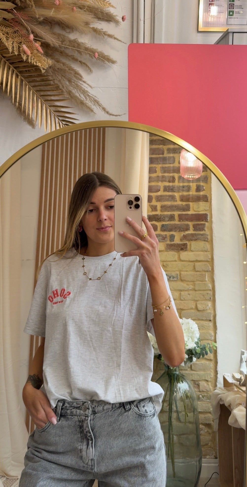 T-shirt Soho Gris Chiné