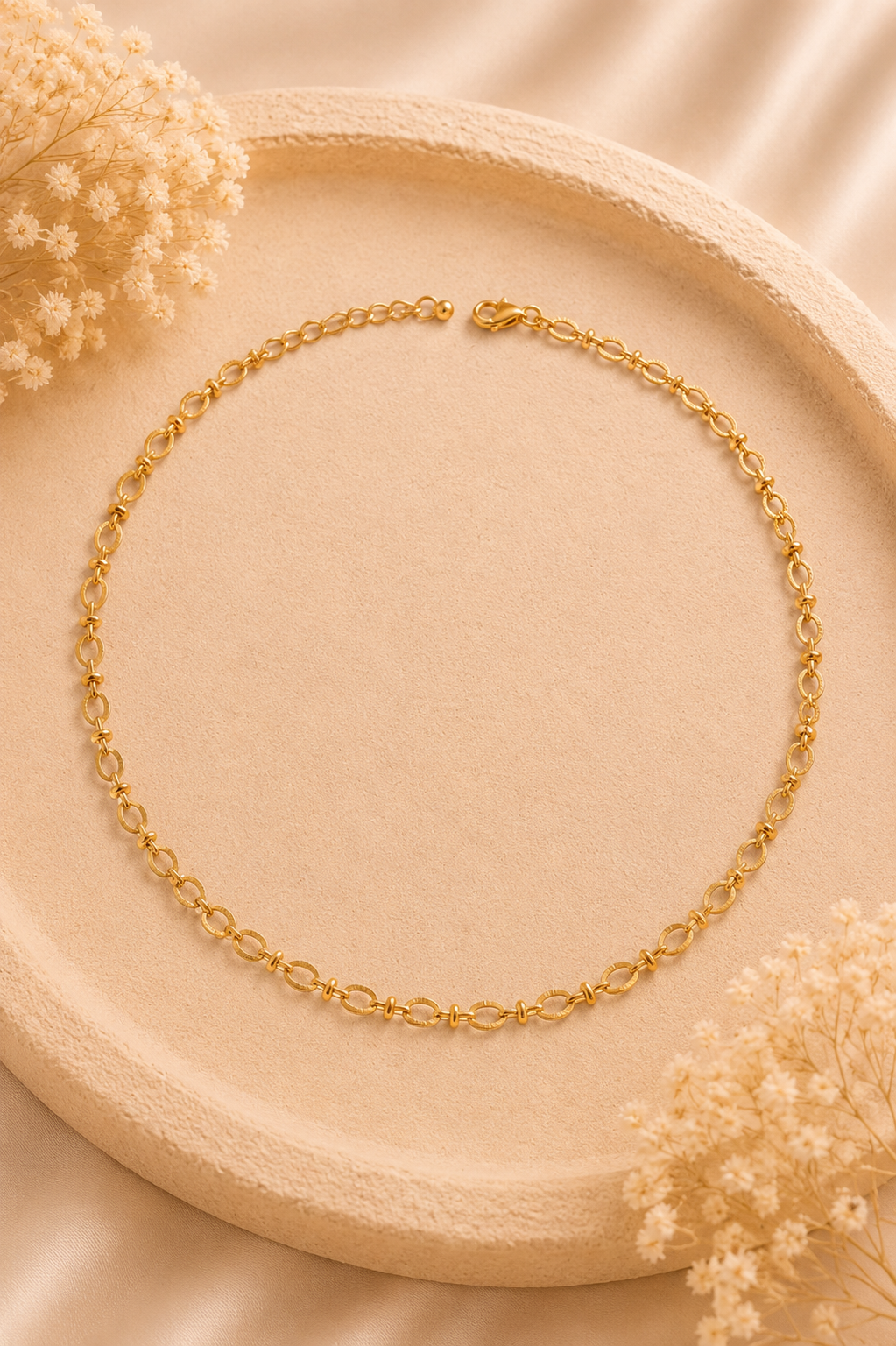 Collier Mailles Texturées