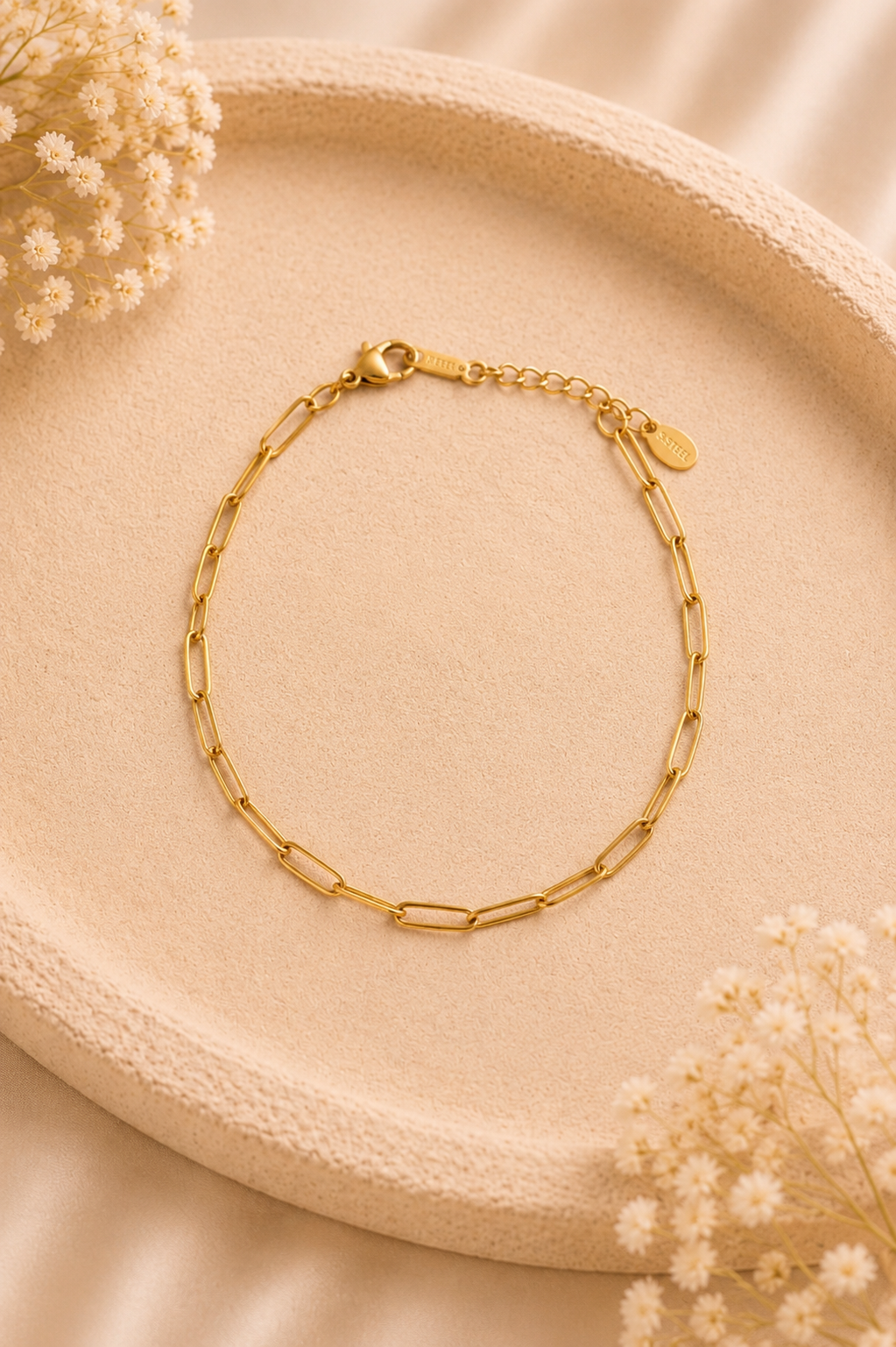 Bracelet Mailles Longues Fine